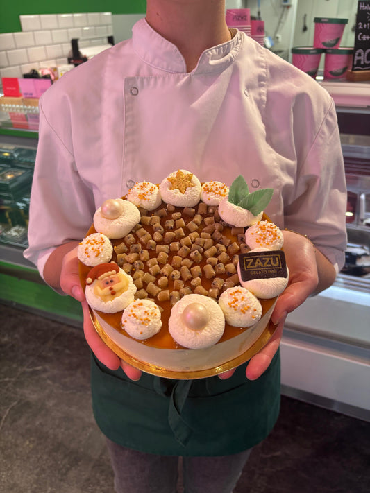 Kerst ijstaart Cookie Dough 8-10 personen